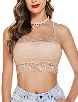 Amazon Cross-Border New Sexy Breast-Wrapped Lace Push-Up Suspender Bra