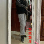 Velvet and thickened light gray high quality / S