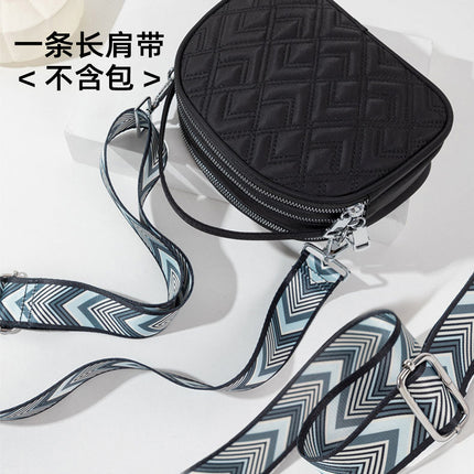 Russia's Popular Women's Bag, Rhombus-Shaped Cross-Body Shoulder Bag, Casual Nylon Small Square Bag, Large Capacity, Fashionable