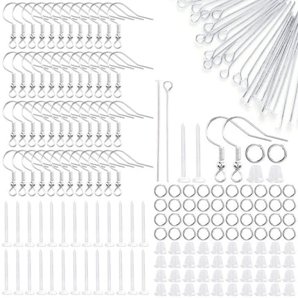 Cross border hot sale 24 grid diy jewelry earrings ear hook material wholesale tweezers jewelry opener jewelry accessories