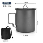 750 with lid and bag