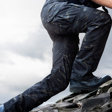 Huanlong Ix8 Multi-Pocket Tactical Pants Outdoor Commuting Men's Hiking and Mountaineering Long Pants American-Style Work Pants