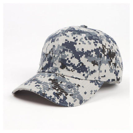 High Quality Baseball Cap Men and Women CS Hat Sunscreen Sun Hat Summer Camp Hat Student Military Training Camouflage Hat