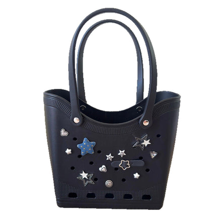 EVA Hole Bag 2025 Cross-border New Fashion Seaside Waterproof Beach Bag Large Capacity Tote Bag Single Shoulder Bag