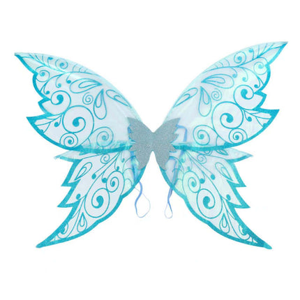 2025 Halloween New Products for Kidsren and Adults Elf Butterfly Wings Back Decoration Holiday Party Dress up Hot Stamping Butterfly Wings