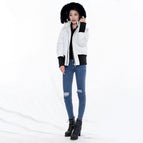 White black hair / XS