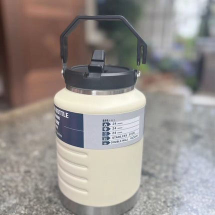 Large Capacity Outdoor Insulated Thermos Cup with 304 Stainless Steel Liner for Fitness, Suitable for South America, Europe, and America