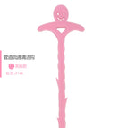 [opp bag] pink smiley face