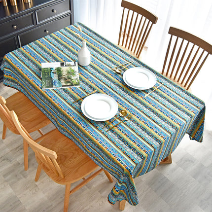 Ethnic Bohemian Fabric Printed Cotton and Linen Small Floral Pastoral Style Clothing Fabric Retro Southeast Asia