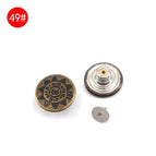 49#Stainless steel environmentally friendly buckles (default screws can be equipped with aluminum nails)