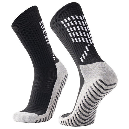 Professional dispensing football socks autumn and winter men's mid-tube socks adult youth sports socks thickened towel bottom socks cross-border