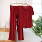 Red ruffle mo xd short and long / M