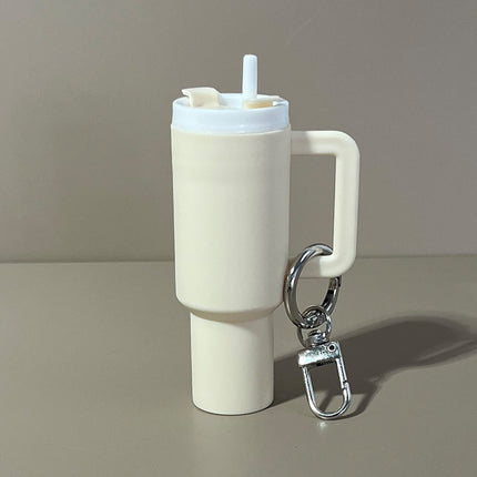 Cross-border New Product Stanley Stanley Keychain Pendant Ice Cup Keychain Can Hold Lipstick Backpack Hanging