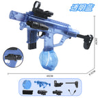 Second generation large fire dance mk3 with flashlight + infrared [transparent blue]