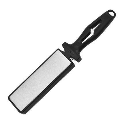 Factory direct supply emery sharpening artifact household kitchen knife sharpening stone 400 mesh double-sided multi-function sharpener