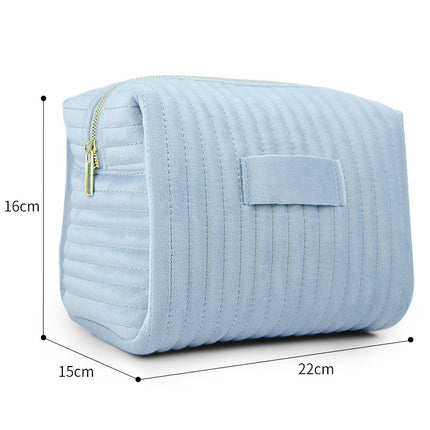 Amazon's Popular Cosmetic Bag, Velvet Velvet Large-Capacity Cosmetic Storage Bag, Travel Portable Bag, Can Be Customized