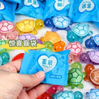 4.8cm large luminous turtle (random color) + blind bag [high quality resin model]