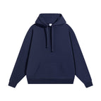 Hooded model-navy blue / S