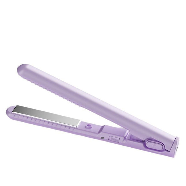 Curling Rod Mini Plate Clip Straight Roll Dual-purpose USB Portable Women's Hair Straightener Student Dormitory Corn Ironing Splint