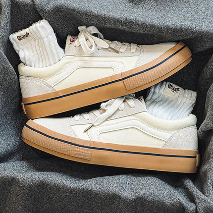 Autumn 2024 New Canvas Shoes Men's Sports Casual Board Shoes Simple All-match Men's Shoes Trendy Shoes Vulcanized Shoes