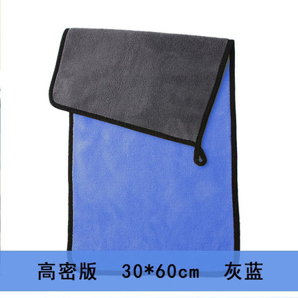 Customized Logo Gym Cleaning Company Hot-Stamped Promotional Glass Cleaning Towels for Interior Surfaces Without Leaving Marks, Advertising Gift Towels