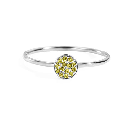St.Delan Stainless Steel Full Diamond Ring Accessible Luxury Birthstone Ring Women's Titanium Steel Ring Cross-Border Jewelry Ring