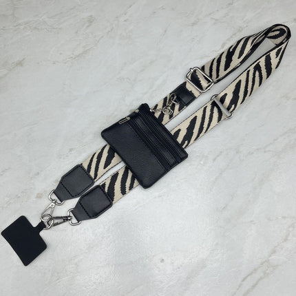 Colorful adjustable mobile phone lanyard slung rope mobile phone rope mobile phone chain rope outdoor anti-lost phone rope single shoulder strap