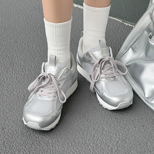 Forrest Gump Shoes for Women 2026 Spring/Summer New Breathable Casual Sports Popular Flat Mesh Retro Super Hot German Training Shoes
