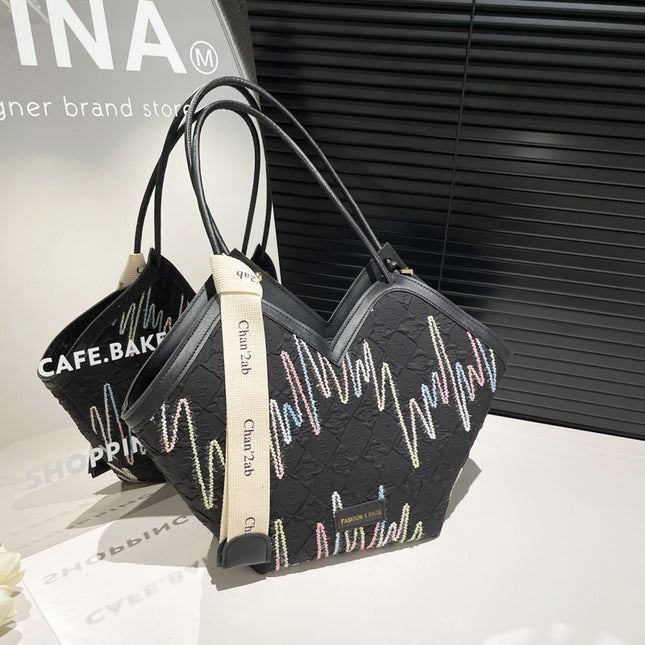 Wholesale Cross-Border Bags for Women, New Fashion Versatile Tote Bag 2025 Trendy Casual Shoulder Bag, This Year's Trendy Underarm Bag