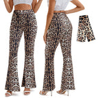 24666 leopard print pants-standard / S