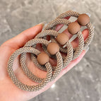 Frosted ball [dark coffee] 1 piece