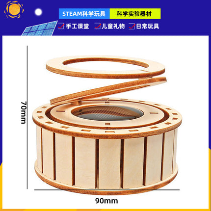 Children's science and technology diy handmade small solar series solar toy car physical model scientific experiment