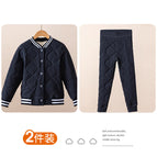 Dark gray [men's cotton suit] / 110cm [recommended height 95-110cm]