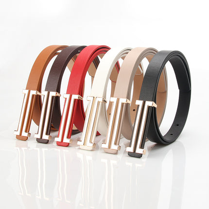 Fashionable ladies belt belt Joker simple Korean decorative belt women's dress coat with belt wholesale