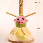 Size as shown in color / Banana monkey pendant-about 15cm/45g