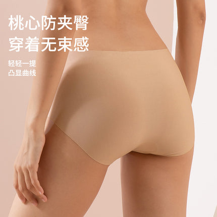 3D Butt Lifting Women's Seamless Underwear Light Shaping Tummy Control 7A Antibacterial Modal Breathable Bottom Girls' Large Size Wholesale