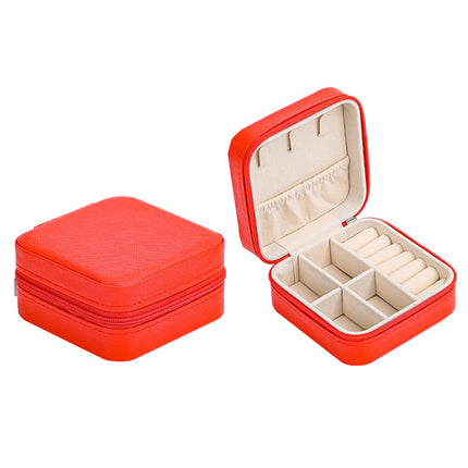Jewelry Box earrings necklace ring packing box portable beauty storage box jewelry box factory wholesale