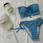 Blue striped bikini / Xl 60-67.5kg