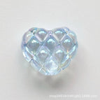 Love transparent light blue