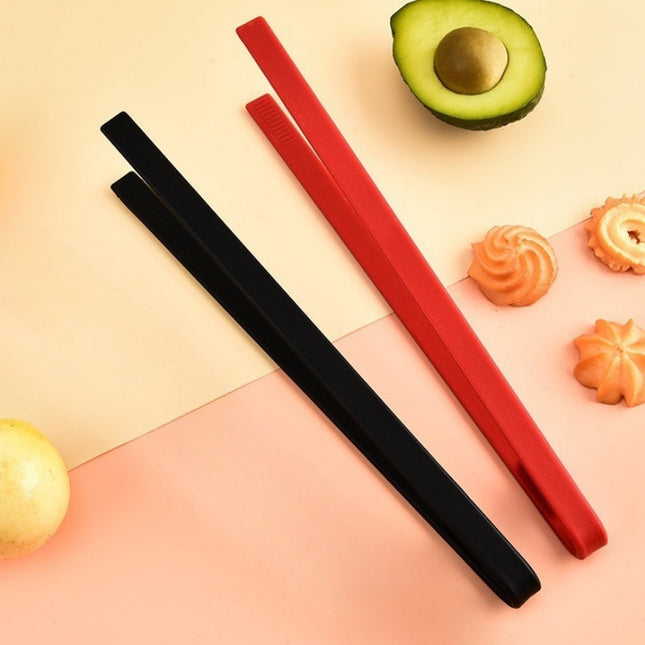 Silicone food clip steak V clip salad clip kitchen high temperature food barbecue bread food fish shovel clip