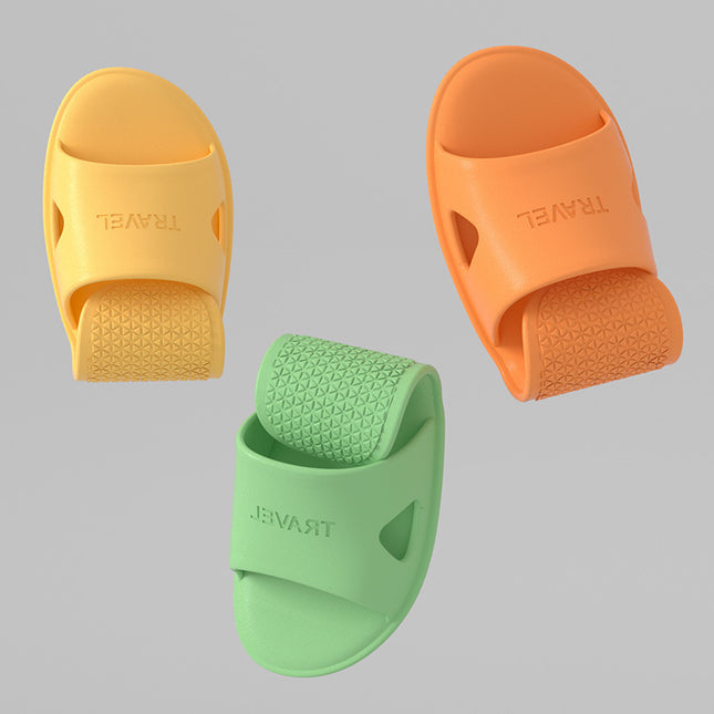 Disposable Travel foldable portable slippers non-slip swimming beach shoes travel business trip Hotel Bath men and women