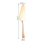 Rose gold cake spatula