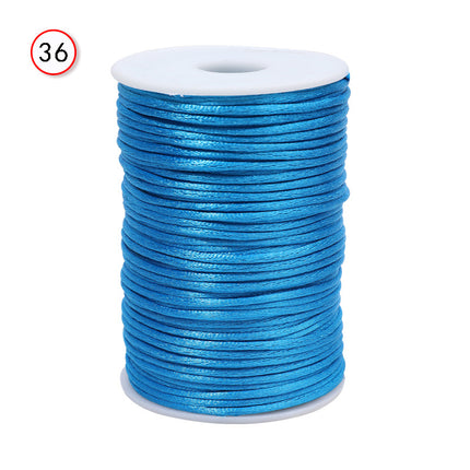 Chinese knot braided rope diy handmade line 7 Jade line jewelry accessories No. 5 South Korea red rope factory in stock wholesale