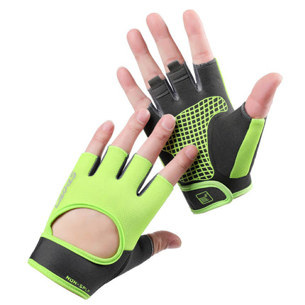 Fitness sports gloves summer women's lightweight breathable outdoor riding equipment training wear-resistant anti-cocoon A15-KJS