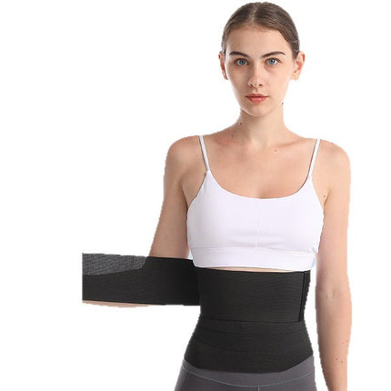 Cross-Border Women's Waist Wrap Body Shaping Corset Elastic Waist Belt Breathable Cross Waist Shaping Belt