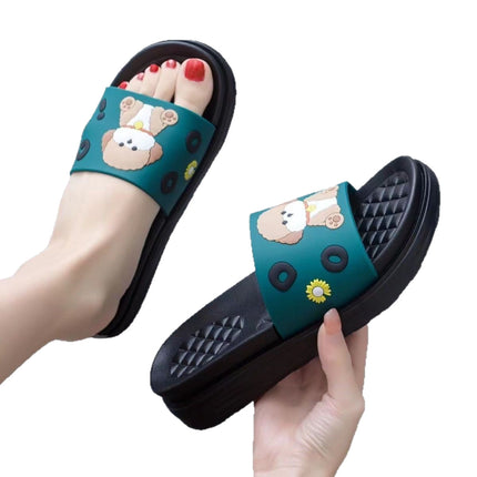 Thick-Soled Slippers for Women Spring and Summer 2025 New Non-Slip Heightening Seaside Beach Platform Sole Ins Sandals for Outer Wear