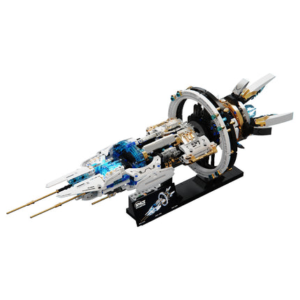 Spacecraft Electric Building Blocks 8 Birthday Gift for Boys 10 Children's Educational 12 Assembled Toys Over 6 Years Old 14