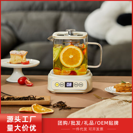 Health Pot Multi-functional New Household Glass Kettle Small Office Tea Maker Dormitory Flower Tea Pot Gift