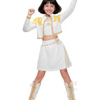 White stage outfit / 100 yards