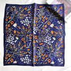 childhood garden navy blue